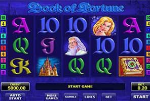 Book of Fortune slot machine by Amatic