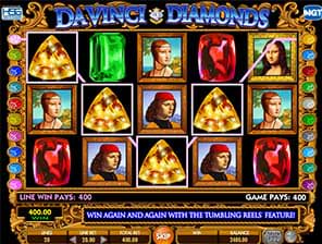 Da Vinci's Diamond slot machine