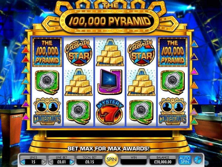 the 100 000 pyramid slot