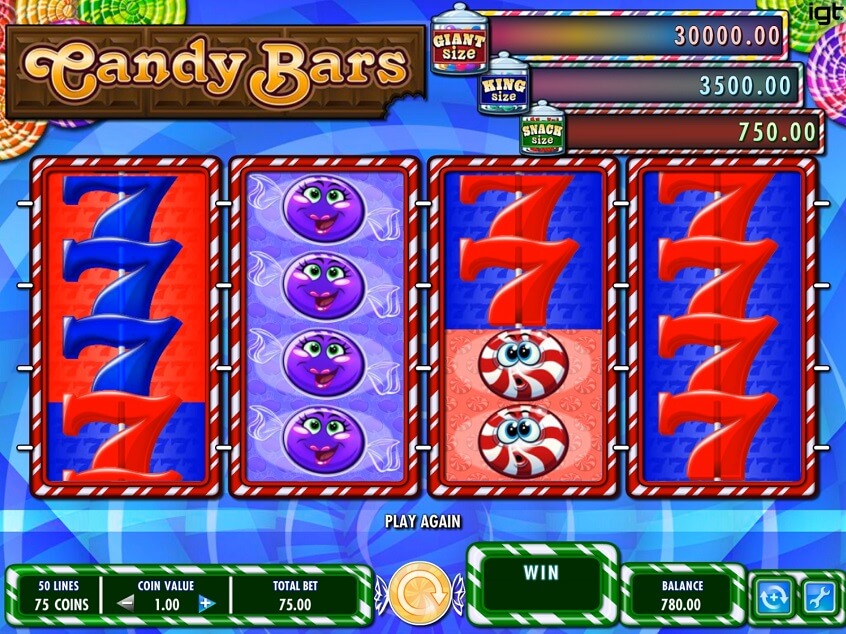 Snapshot from game: Candy Bars