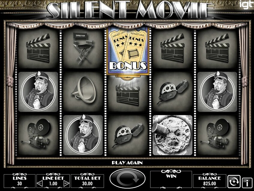 Snapshot from game: Silent Movie