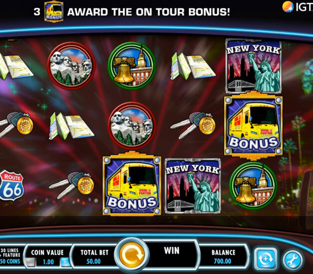 Screenshot of the game: Wheel of Fortune on Tour