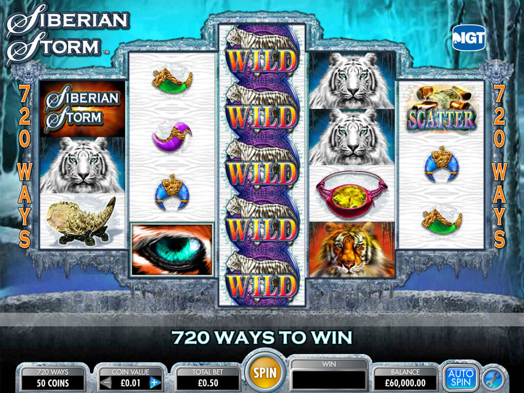 Screenshot from game: Siberian Storm
