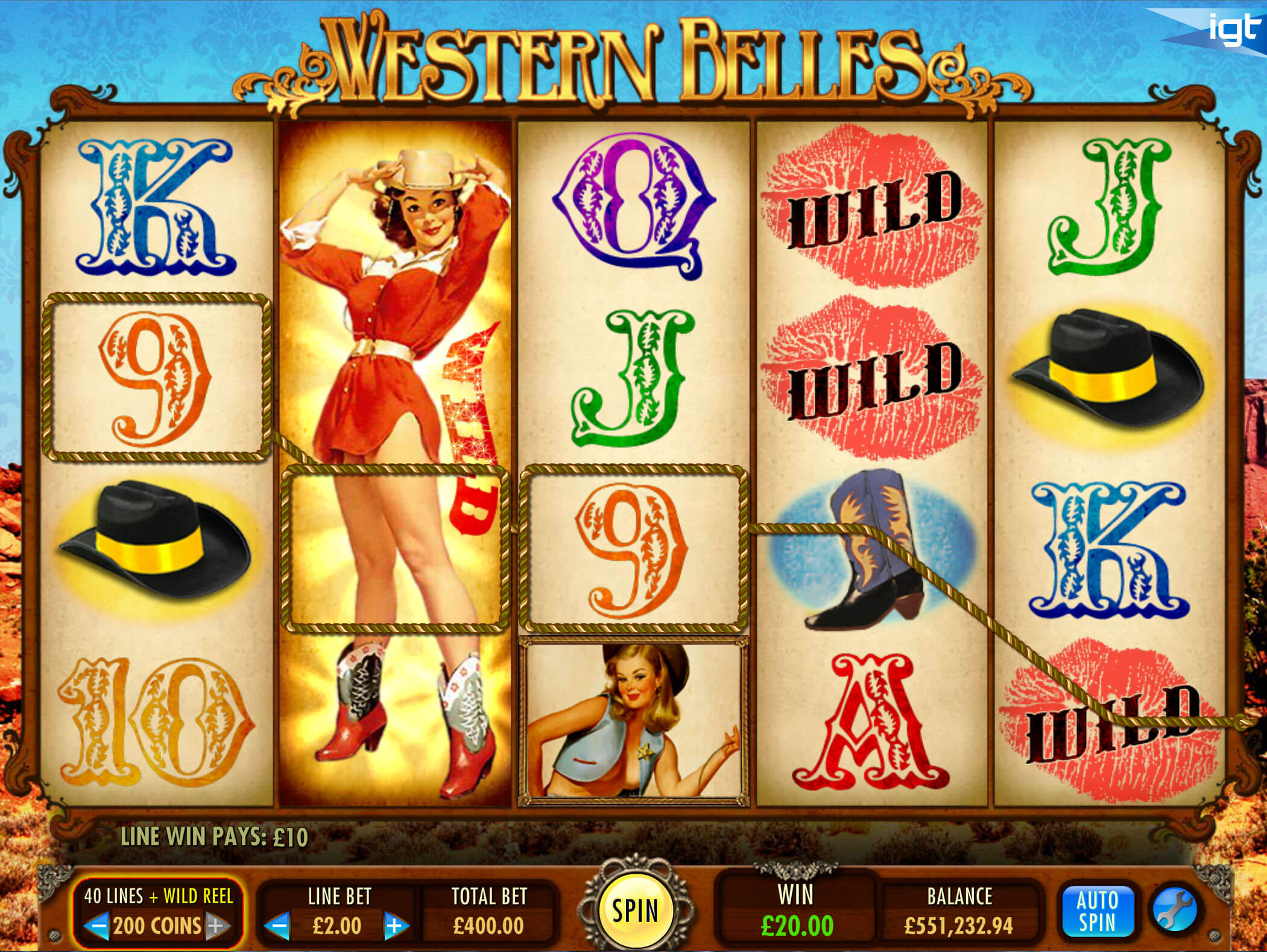 Screenshot from game: Western Welles