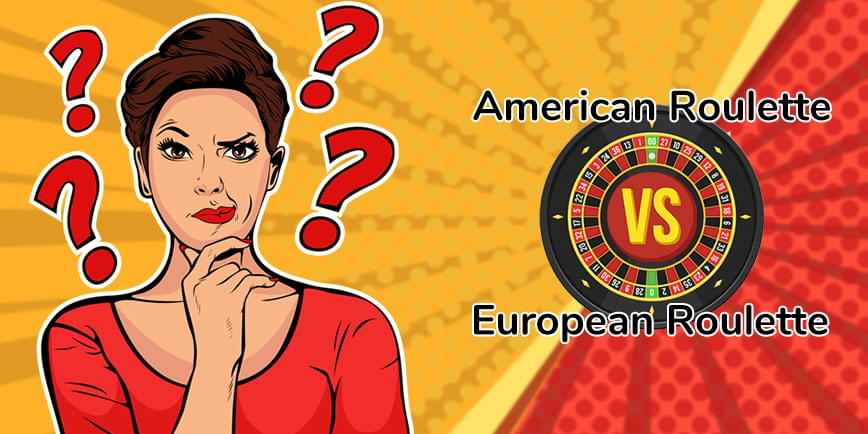 The difference between American Roulette and European Roulette