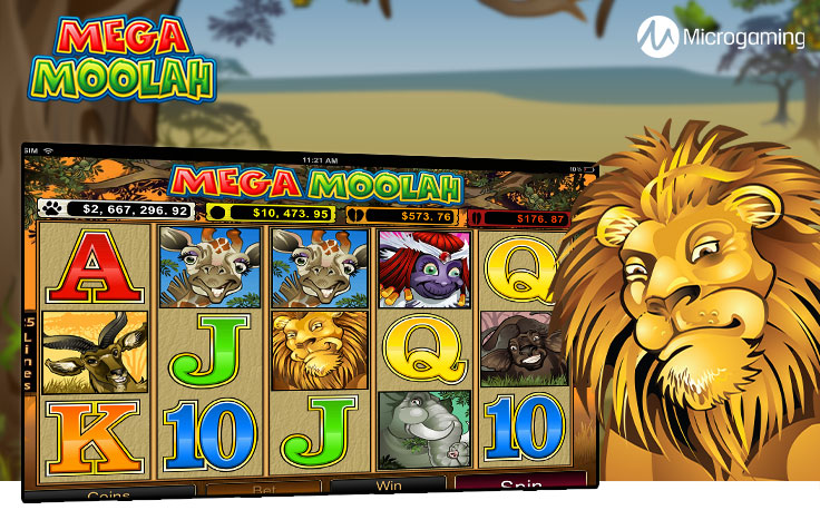 Mega Moolah by Microgaming