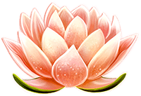 Dragons Luck lotus flower symbol