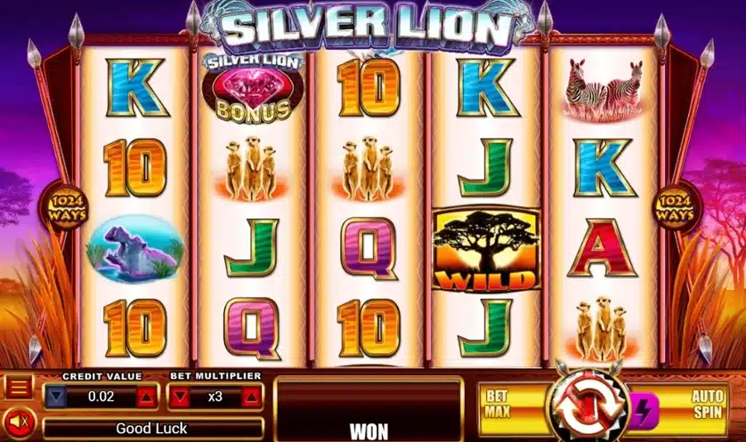 silver lion slot 