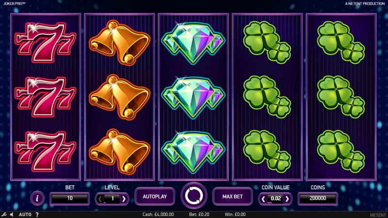 Joker Pro slot screenshot