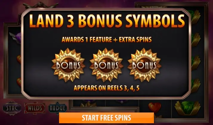 3 Bonus symbols