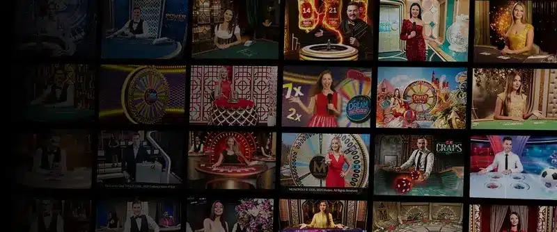 Evolution live casino games