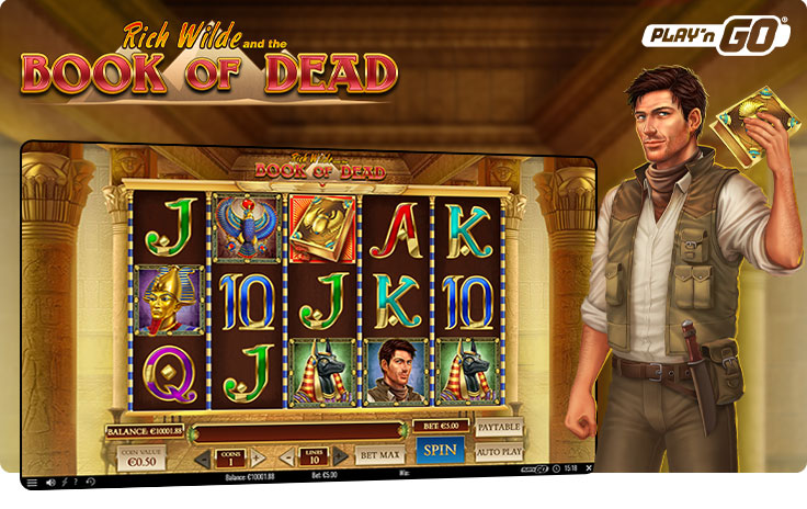 Book of Dead slot by Play'n GO