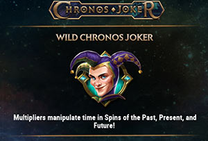 Wild symbol on Chronos Joker