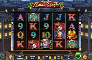 Screenshot of the game Xmas Magic 