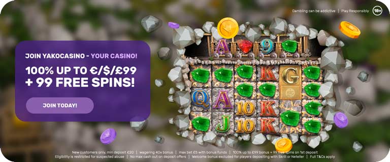 yako casino bonanza welcome bonus