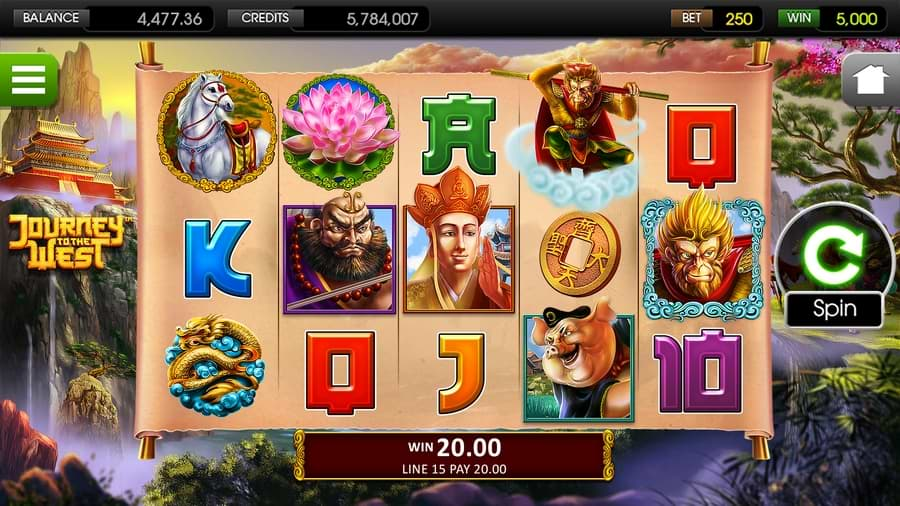 Journey To The West slot screenshot