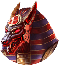 Anubis Head form Gods of Death slot