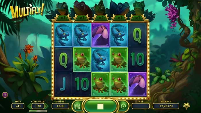 Multifly! slot screenshot