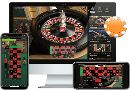 Live and mobile roulette