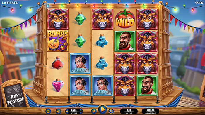 La Fiesta slot screenshot base game