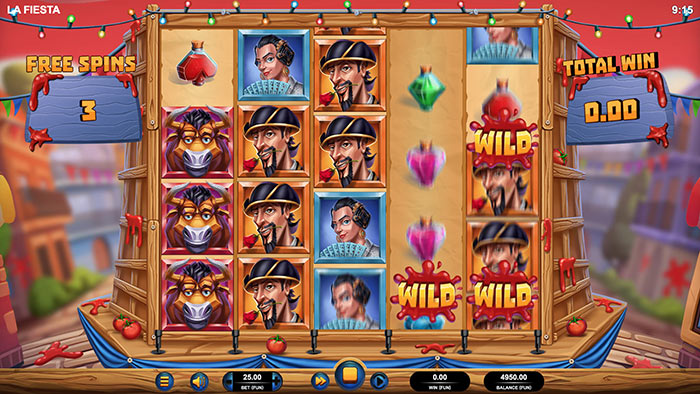 La Tomatina free spins