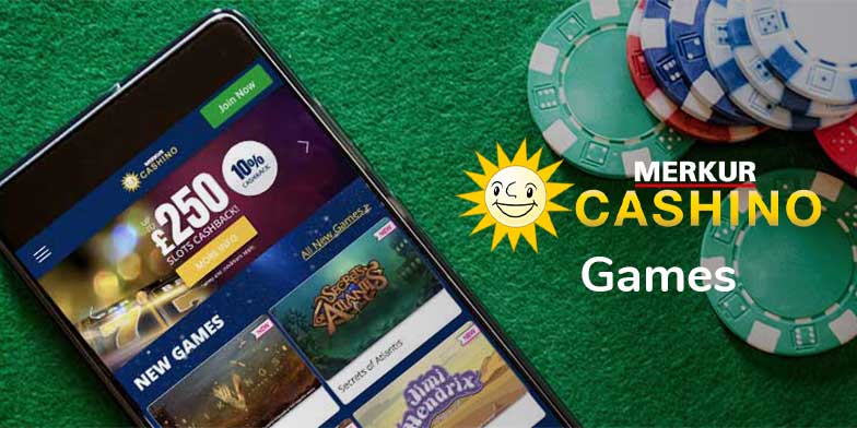 Cashino games selection review