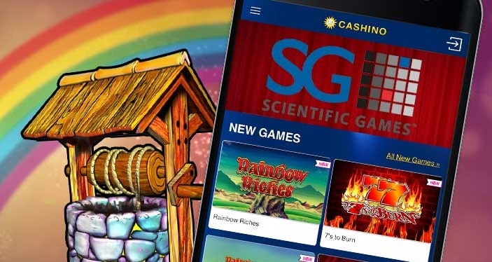 Scientific Games slots such as Rainbow Riches