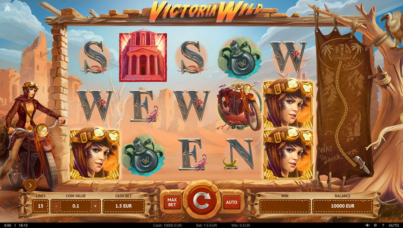 Victoria Wild slot screenshot