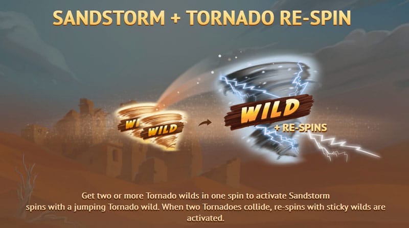 Sandstorm and Tornado Re-spin