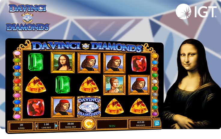 DaVinci Diamonds slot