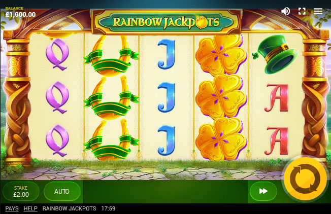 Rainbow Jackpots screenshot