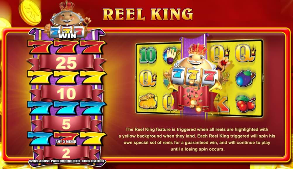 Reel King feature