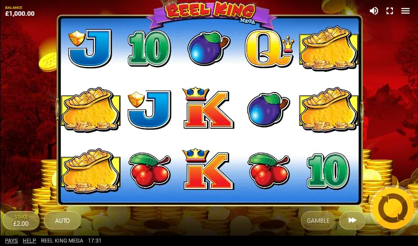 Reel King Mega slot screenshot