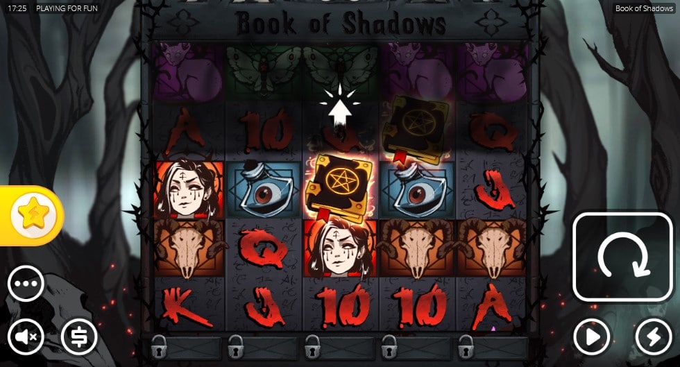 Book of Shadows slot screenshot