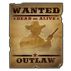 Dead or Alive Sticky Wild symbol