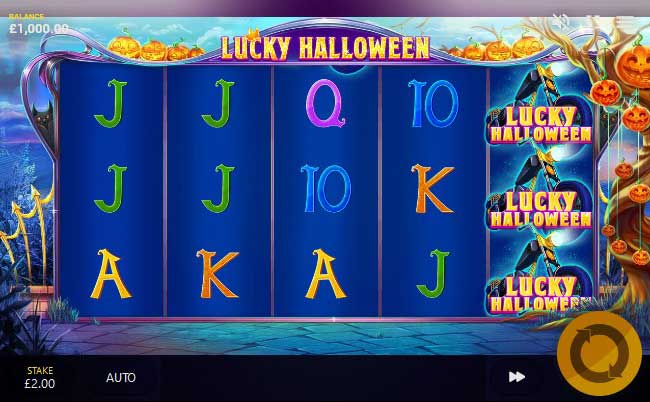 Lucky Halloween slot screenshot