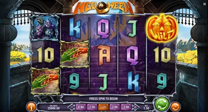 Helloween slot screenshot