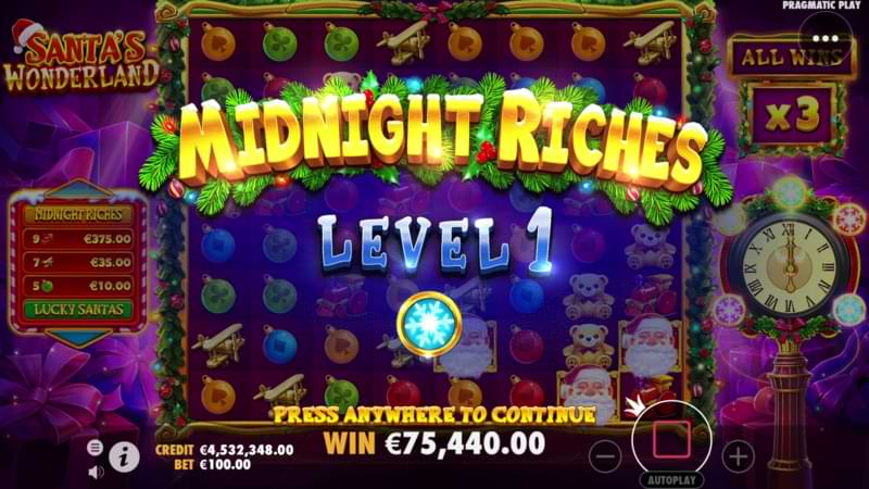 Midnight Riches feature