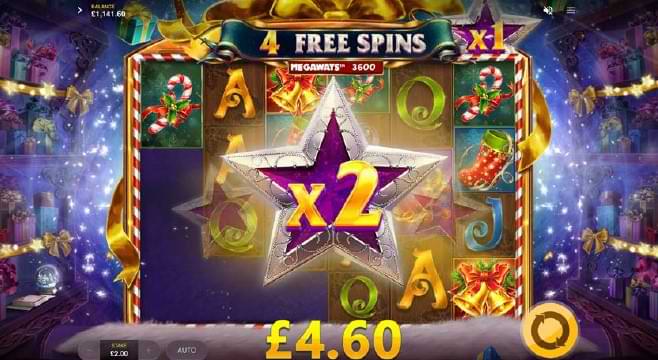 Jingle Ways Megaways Free spins features