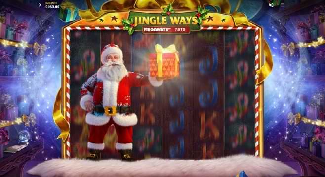 Jingle Ways Megaways Santa's Gift feature
