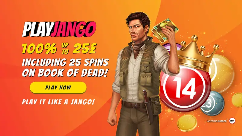 PlayJango Casino welcome bonus