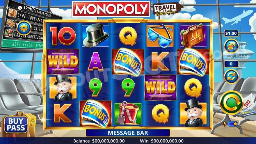 Monopoly Travel World Tour