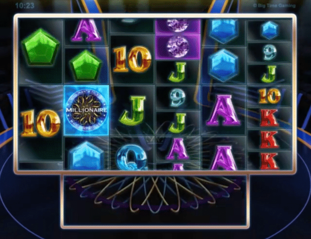 who wants to be a  millionaire slot