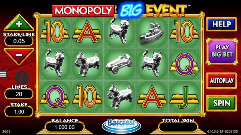 Monopoly Big Event Game