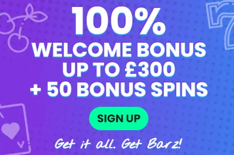 Barz casino bonus