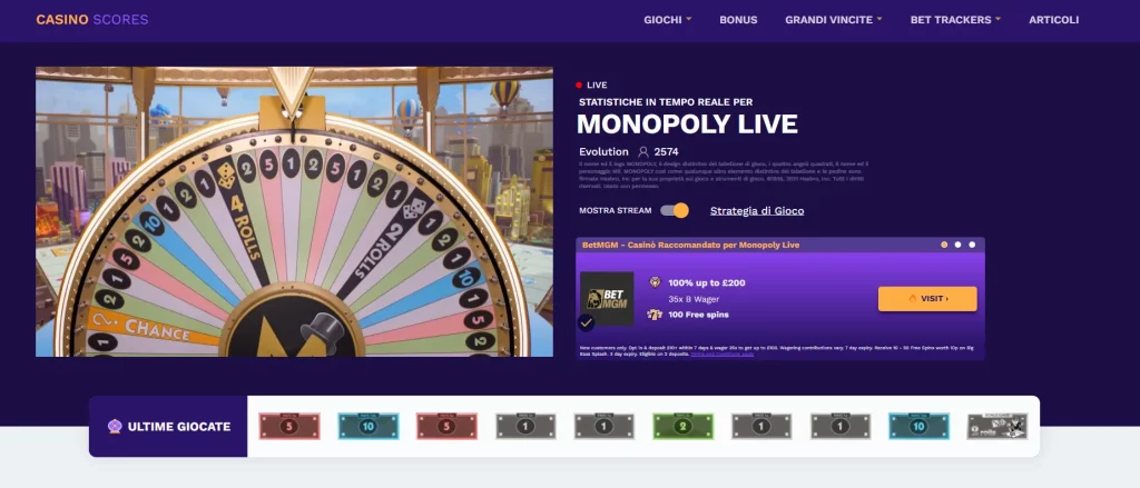 how to watch monopoly live streaming