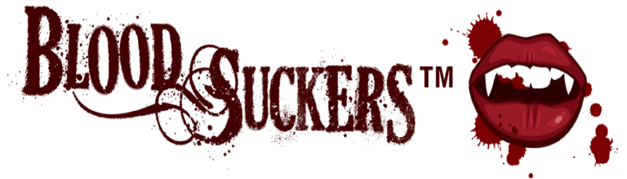 blood suckers slot logo