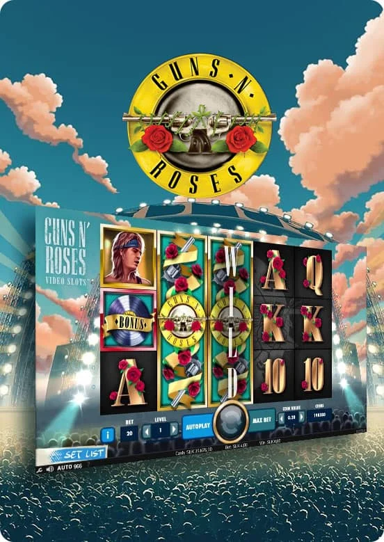 Guns N' roses slot in game