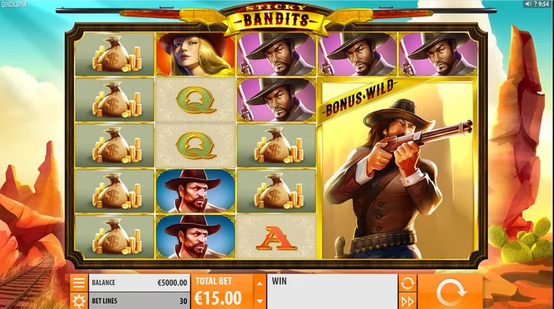 sticky bandits slot
