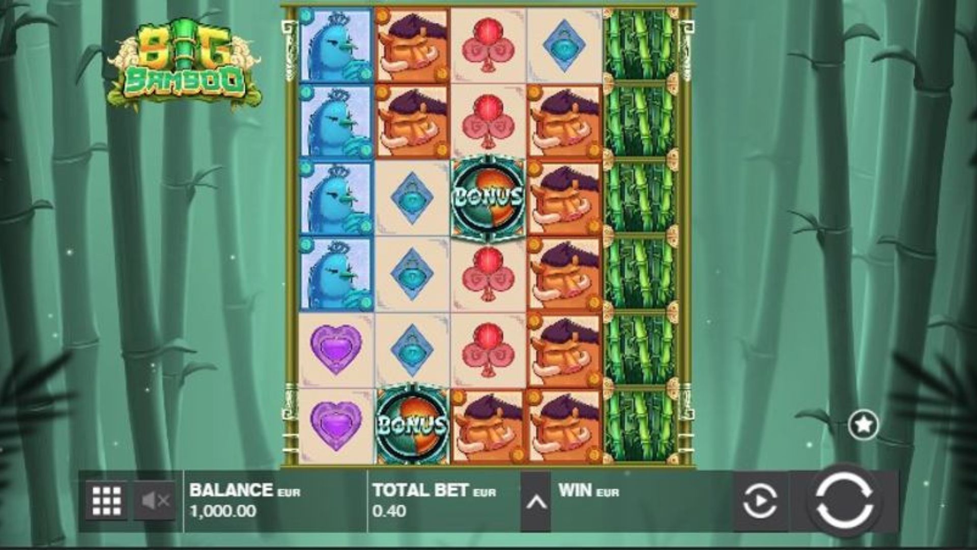 big bamboo slot game